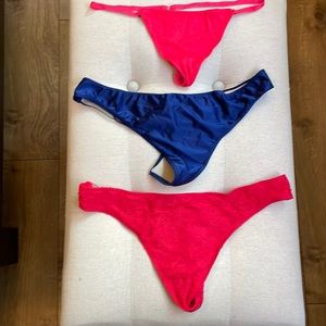 3 Victoria’s Secret Thongs